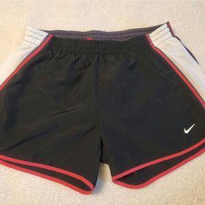 NIKE Dri-Fit Black White pink Athletic Shorts Women’s Size M